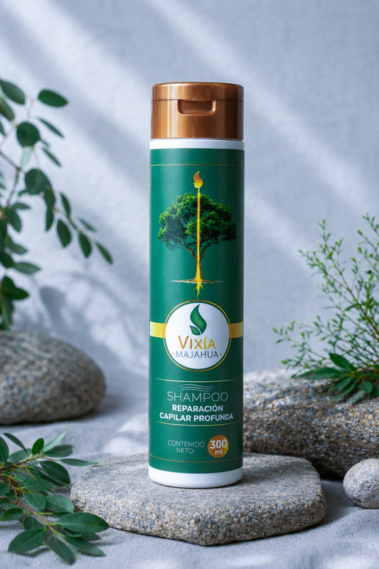 Shampoo VIXÍA MAJAHUA 300 ml reparación capilar profunda