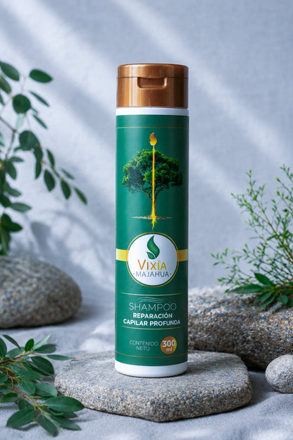 Shampoo VIXÍA MAJAHUA 300 ml reparación capilar profunda